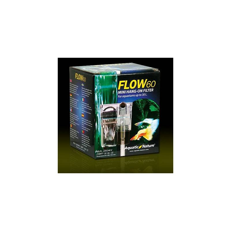 FLOW 60 Filtr Kaskadowy o wydajnosci 60L/h Aquatic Nature - 1