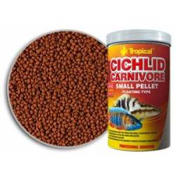Tropical Cichlid Camivore small pellet 10l/3.6kg