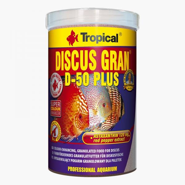 Tropical Discus Gran D-50 Plus 1L Tropical - 1