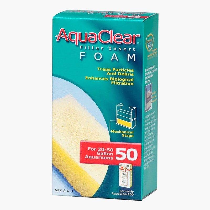 Hagen Aqua Clear 50 - Gąbka Aqua Clear - 1