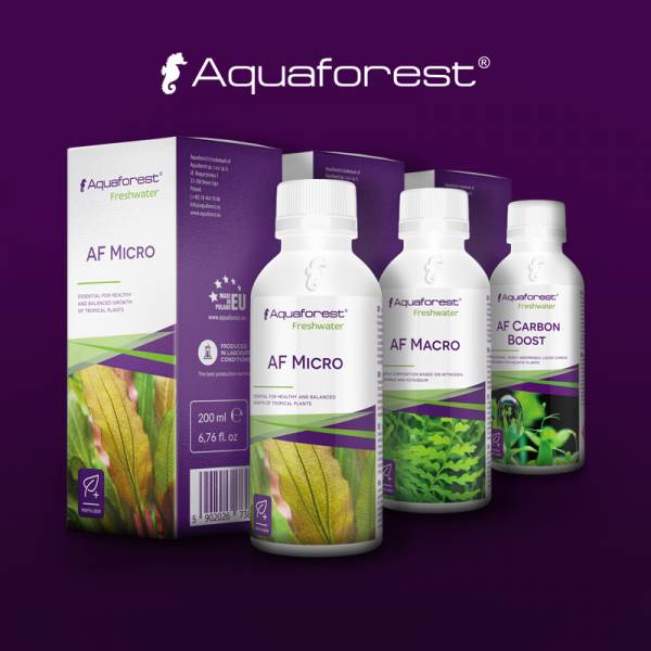 Aquaforest Zestaw Micro/Macro/Carbo 200ml Aquaforest - 1